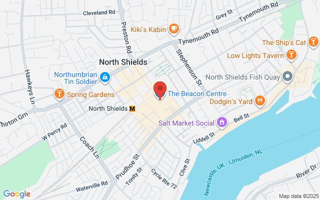 Map of North Shields Town Trail