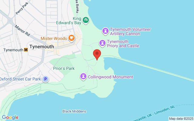 Map of Tynemouth Rowing Club