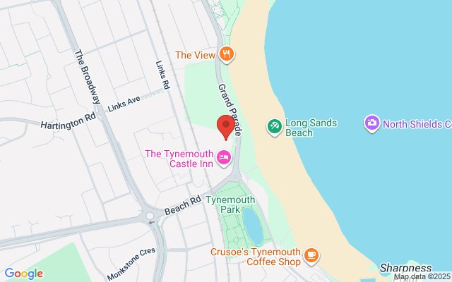 Map of Tynemouth Aquarium