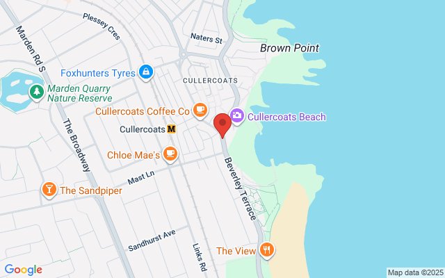 Map of St George's Church