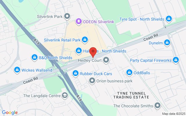 Map of Silverlink Retail Park