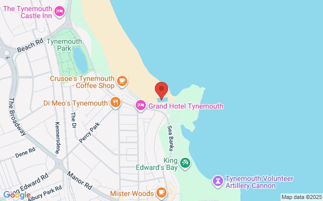 Map of Tynemouth Canoe & Waveski Club