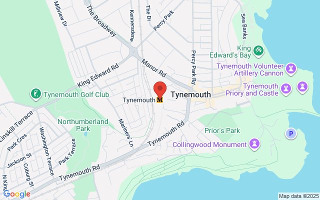 Map of Tynemouth Station Market