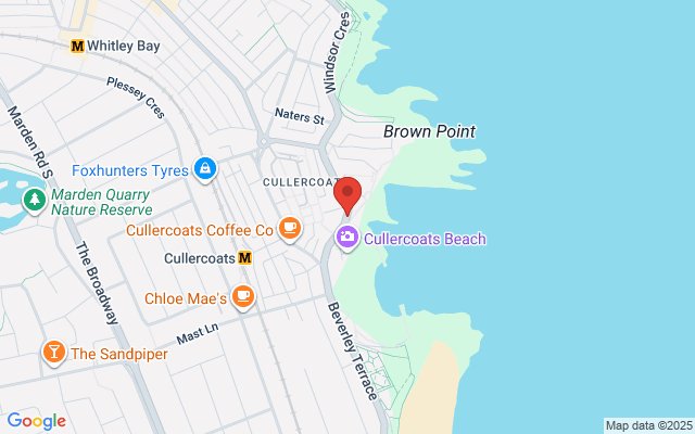 Map of Cullercoats Festival