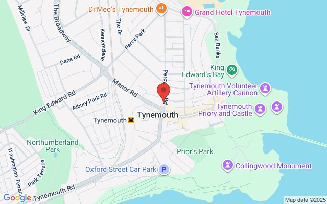 Map of Tynemouth Late Night Christmas Shopping