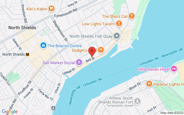 Map of North Shields 800