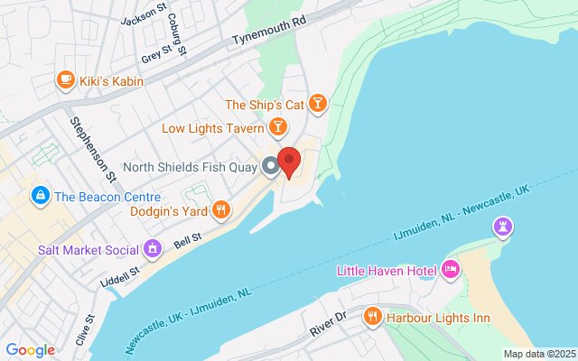 Map of Visit the Fish Quay