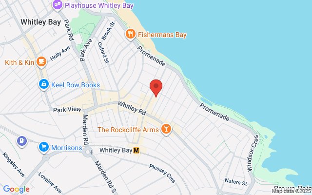 Map of Oaktree Lodge