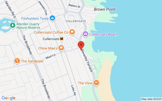 Map of Seafront Apartments