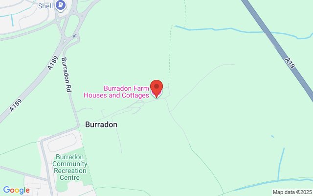 Map of Burradon Farm Houses & Cottages