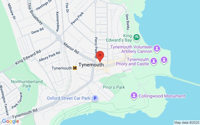 Map of The Cumberland Arms