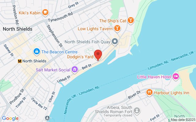 Map of The Quay Taphouse