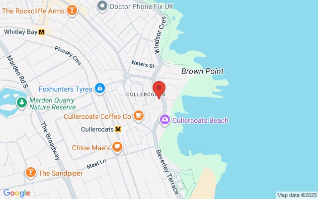 Map of Beaches & Cream