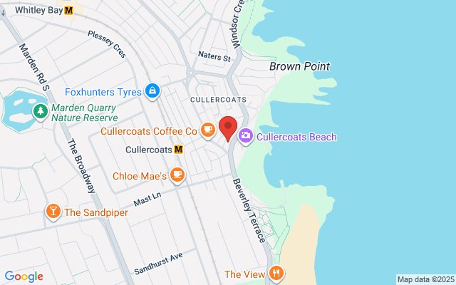 Map of Bill's Fish Bar