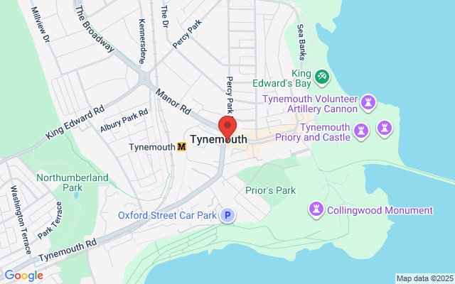 Map of Kitscheners Vintage Cafe