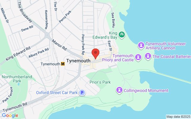 Map of Longsands Fish Kitchen