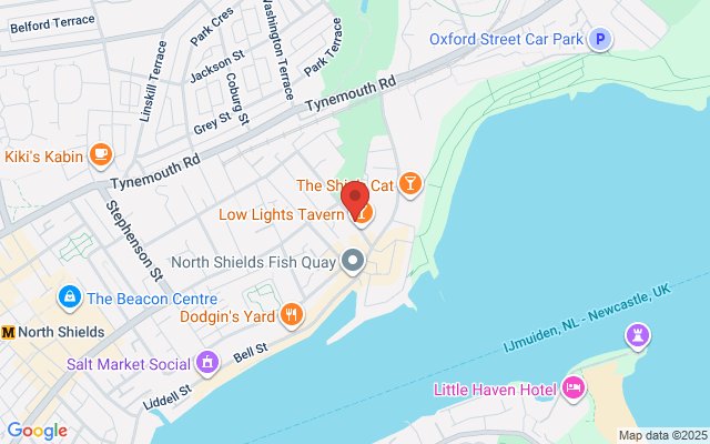 Map of Low Lights Tavern