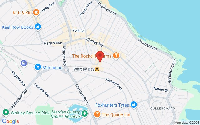 Map of Laura's Fish Bar