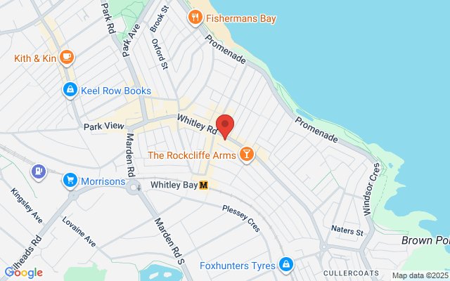 Map of Shahenshah Tandoori